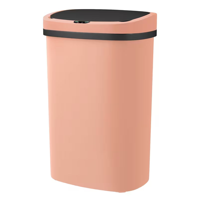 50L Touchless Motion Sensor Trash Can, Automatic Hands-Free Garbage Bin for Kitchen, Office, Bedroom & Living Room