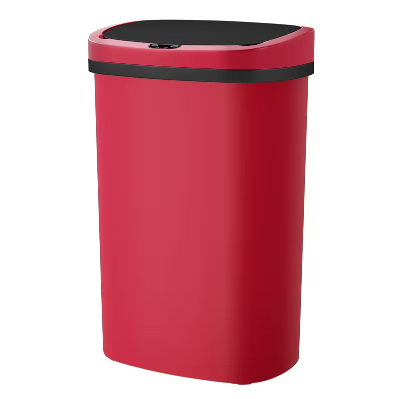 50L Touchless Motion Sensor Trash Can, Automatic Hands-Free Garbage Bin for Kitchen, Office, Bedroom & Living Room