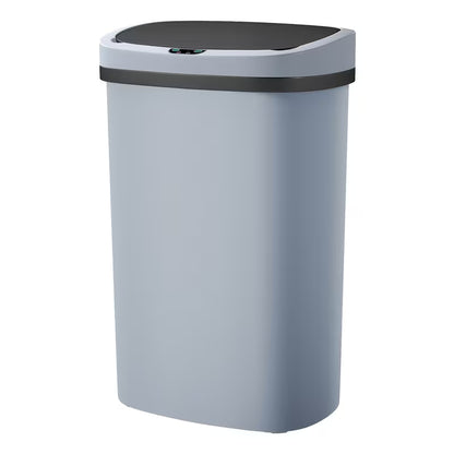 50L Touchless Motion Sensor Trash Can, Automatic Hands-Free Garbage Bin for Kitchen, Office, Bedroom & Living Room