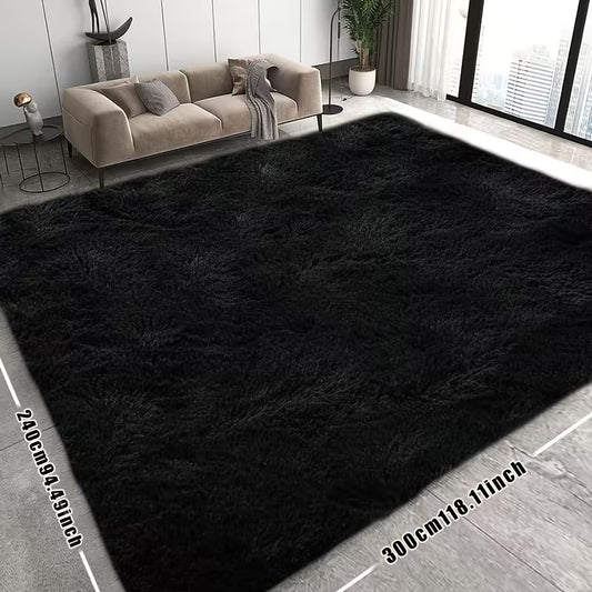 10 Ft Large Fluffy Area Rug, Ultra-Soft Plush Faux Fur Carpet for Living Room & Bedroom