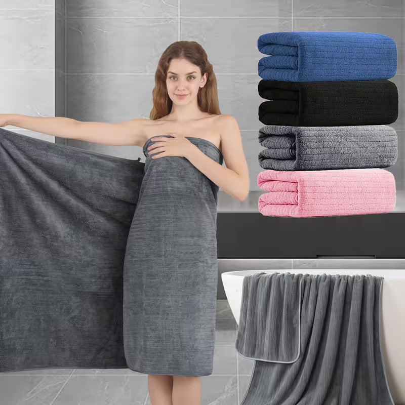 4-Pack Extra Large Bath Sheet Towels – 35 × 70 Inch Ultra Soft Microfiber