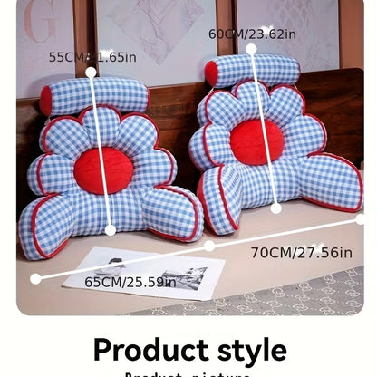 Sunflower Bed Cushion with Fabric Cover