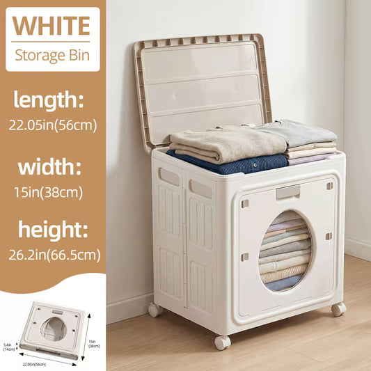 Large 37-Gallon Foldable Storage Organizer