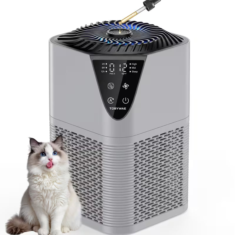H13 True HEPA Air Purifier with Fragrance Diffuser