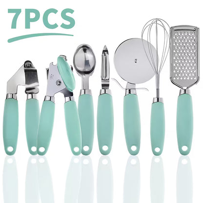 7-Piece Stainless Steel Kitchen Utensil Set